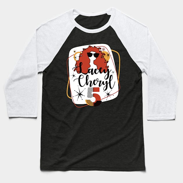 Logo Design Baseball T-Shirt by Lacey Cheryl 5